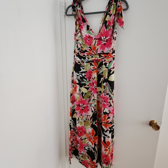 ZARA FLORAL JUMPSUIT SIZE S - Picture 14 of 16